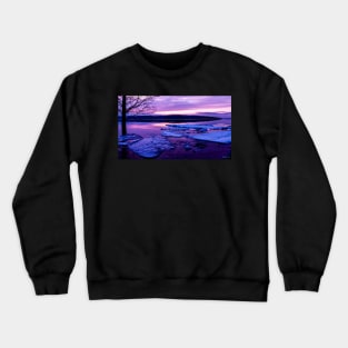 Early Spring Sunrise in New Brunswick Crewneck Sweatshirt